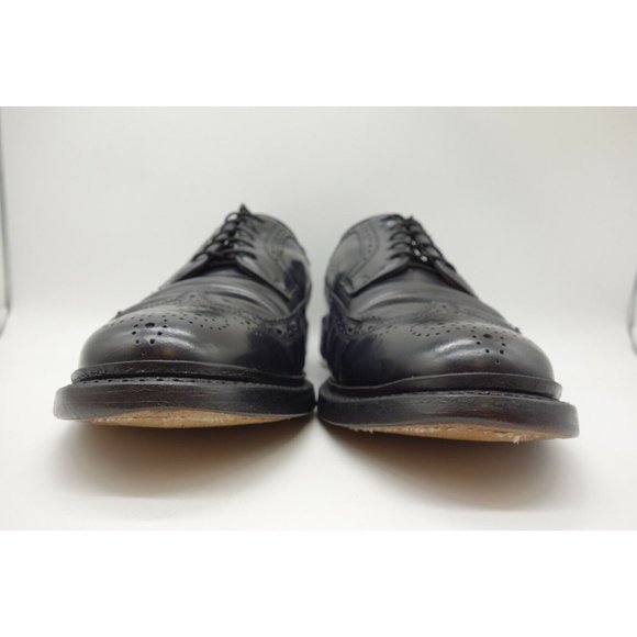 Florsheim Imperial Black Longwing Wingtip Lace Up Oxfords Shoes Men\'s 10.5 EEE main image 9